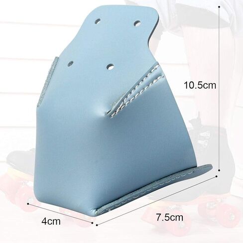 MIXCUT Toe Cap Guards Protectors, 1 Pair Roller Skate Toe Cap Guard Protectors Artificial PU Leather Professional Skate Toe Protective Cover Roller Skate Toe Guards Toe Caps for Roller Skate in Saudi Arabia