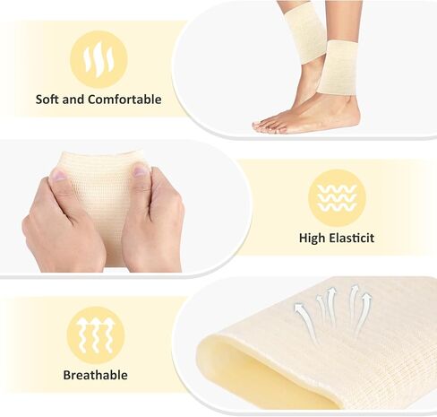 جوارب تزلج مبطنة من Tashippa للكاحل، ملحقات لوح التزلج، وسادات للكاحل، أكمام ضاغطة للكاحل، دعامة حماية للكاحل من أجل التزلج على الجليد، ركوب الدراجات، حماية الكاحل، جوارب دعم القدم in Kuwait