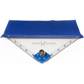 مسرحية التزلج على الجليد من رينك ويزارد - مزيل السطح الخارجي للتزحلق في الفناء الخلفي أو تركيبات الجليد التجارية، رائعة لألعاب الهوكي والتزلج على الجليد، عرض 60.96 سم in Kuwait