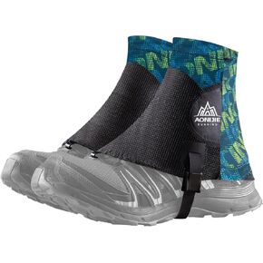 JEELAD Low Trail Gaiters Reflective Running Gaiters Ankle Gators Lightweight Hiking Walking Gaiters for Men Women in Kuwait