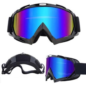 Motocross Motorcycle Goggles Bike Off Road Racing Goggle Anti-Scratch Dustproof Bendable UV400