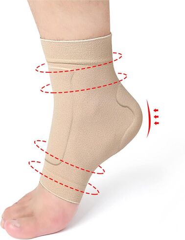 توي يو جوارب تزلج دوارة، جورب تزلج مبطن واقي للكاحل، كم وسادة جل مرنة للتزلج على الجليد وهوكي الجليد والتزلج والمشي لمسافات طويلة والاحذية الطويلة. ملحقات التزلج على الجليد وواقي الكاحل ووسادة in Kuwait