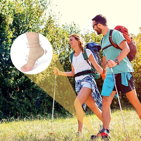 توي يو جوارب تزلج دوارة، جورب تزلج مبطن واقي للكاحل، كم وسادة جل مرنة للتزلج على الجليد وهوكي الجليد والتزلج والمشي لمسافات طويلة والاحذية الطويلة. ملحقات التزلج على الجليد وواقي الكاحل ووسادة in Kuwait