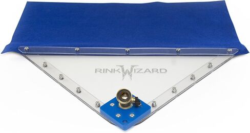مسرحية التزلج على الجليد من رينك ويزارد - مزيل السطح الخارجي للتزحلق في الفناء الخلفي أو تركيبات الجليد التجارية، رائعة لألعاب الهوكي والتزلج على الجليد، عرض 60.96 سم in Kuwait
