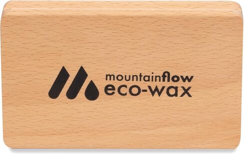 mountainFLOW eco-Wax | Wax Brush Set | Brass, Nylon, Horsehair Brushes | Ergonomic All Wooden Handles | Eco-Friendly Canvas Travel Bag in Saudi Arabia