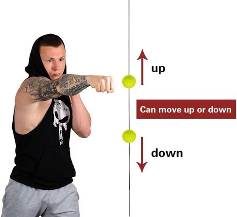 كرة الارتداد السريع للملاكمة سريعة التركيز من أجل التنسيق اليدوي بين العين، مقاومة الكرة ريفلكس in Kuwait