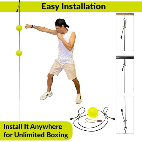 كرة الارتداد السريع للملاكمة سريعة التركيز من أجل التنسيق اليدوي بين العين، مقاومة الكرة ريفلكس in Kuwait