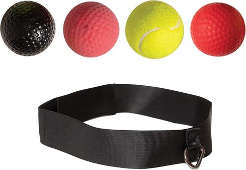 Protocol Fitness Accessories – Reflex Ball Kit, Core Strength Trainers, & Jump Rope - Strength Training Equipment – Abs Workout & Cardio Training - Speed, Reaction Time, Agility - Home Gym Equipment in Kuwait