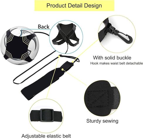 معدات تدريب كرة القدم للاطفال والكبار، معدات تدريب كرة القدم الفردية، معدات تدريب كرة القدم، حزام تدريب كرة القدم قابل للتعديل، اكسسوارات تدريب كرة القدم in Kuwait