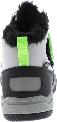 TSUKIHOSHI 7519 IGLOO Strap-Closure Machine-Washable Snow Boot with Wide Toe Box and Slip-Resistant, Non-Marking Outsole - For Toddlers and Little Kids, Ages 1-8 in Kuwait