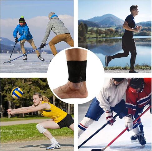 أكمام جل للكاحل من Qchengsan، أقراص جل للكاحل، وسادات جل للكاحل للأحذية، جوارب تزلج مبطنة لحماية الكاحل، ملحقات لوح التزلج، وسادة حماية للكاحل للتزلج على الجليد، الهوكي، الأسطوانة، ركوب الخيل، أحذية التزلج in Kuwait