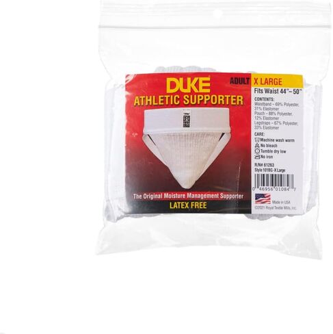 Duke Athletic Supporter (2XLarge, White) in Saudi Arabia