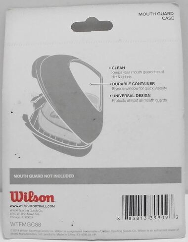 WILSON Deluxe Mouth Guard Case - Fits Most Mouth Guards in Kuwait