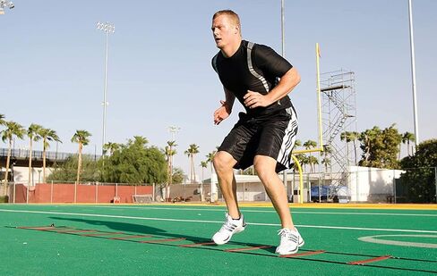 GoFit Speed and Agility Ladder - 15 Feet,Red in Saudi Arabia