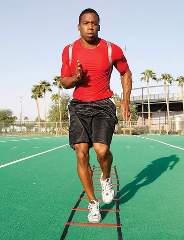 GoFit Speed and Agility Ladder - 15 Feet,Red in Saudi Arabia