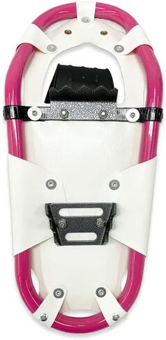 حذاء الثلوج Redfeather مقاس 17 بوصة ELF للأطفال بإطار من الألومنيوم المطلي بالمسحوق وسطح مانع للتمزق من الفينيل - صُنع في الولايات المتحدة الأمريكية in Kuwait