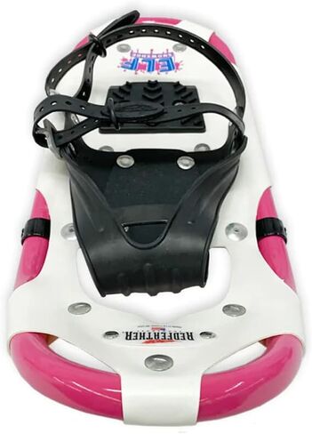 حذاء الثلوج Redfeather مقاس 17 بوصة ELF للأطفال بإطار من الألومنيوم المطلي بالمسحوق وسطح مانع للتمزق من الفينيل - صُنع في الولايات المتحدة الأمريكية in Kuwait