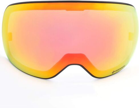 نظارات تزلج SH HORVATH بديلة بعدسة مزدوجة كروية UV400 VLT81% فائقة مضادة للضباب ومقاومة للرياح ومقاومة للخدش للتزلج in Kuwait