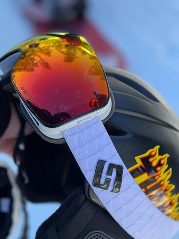 نظارات تزلج SH HORVATH بديلة بعدسة مزدوجة كروية UV400 VLT81% فائقة مضادة للضباب ومقاومة للرياح ومقاومة للخدش للتزلج in Kuwait