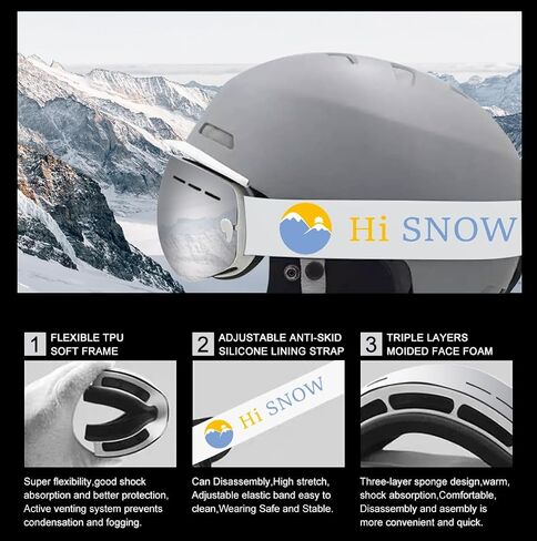 Hi Snow Kid's Goggles for Snowboard or Ski in Saudi Arabia