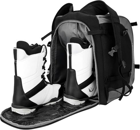MOPHOEXII Ski Boot Bag，65L Waterproof Winter Sport Backpack-Ski Boots Snowboard Boots Bag for Ski Helmets, Goggles, Gloves, Ski Apparel & Boot Storage in Saudi Arabia