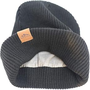 Higher Mountains Radiation Protection EMF Hat Beanie Black 5G 4G Slouchie Cap in Saudi Arabia