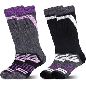 جوارب DoSmart للأطفال من صوف ميرينو للثلج، للأولاد والبنات والأطفال الصغار، جوارب شتوية دافئة للتزلج على الجليد والتزلج على الجليد in Kuwait