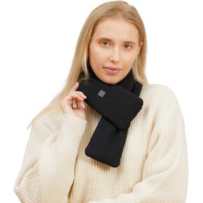 hYwecy Neck Heating Pad-Three Temp Setings-USB Powered By Power Bank,Heated scarf for Women/Men(Without Power Bank)