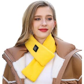 hYwecy Neck Heating Pad-Three Temp Setings-USB Powered By Power Bank,Heated scarf for Women/Men(Without Power Bank)