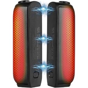 Hand Warmers Rechargeable 2 Pack, Magnetic Electric Handwarmer 10000mAh Portable Charger with 3 Heating Levels Xmas Gifts for Men Women Kids Outdoors Golf Camping Skiing Hunting in Kuwait