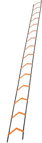 JAWKU Speed and Agility Ladder, Extra Long 21-Foot with 15-Rungs to Improve Balance, Acceleration, Lateral Speed, Change of Direction, and Body Control in Saudi Arabia