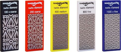 Tools4Boards PRECO FIVER مجموعة حجر الماس بريكو للتزلج والتزحلق على الجليد، أسود، 57 مم in Kuwait