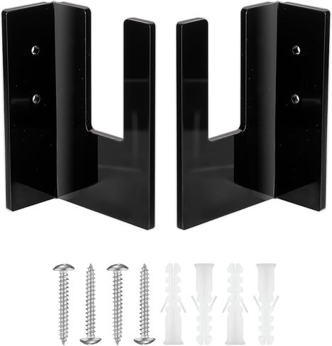SAVITA 2pcs Snowboard Wall Mount, Snowboard Wall Rack Hanger Snowboard Wall Clips Snowboard Storage Holder Wall Support Snow Board Display Rack for Ski Board Longboard Wall Install in Saudi Arabia