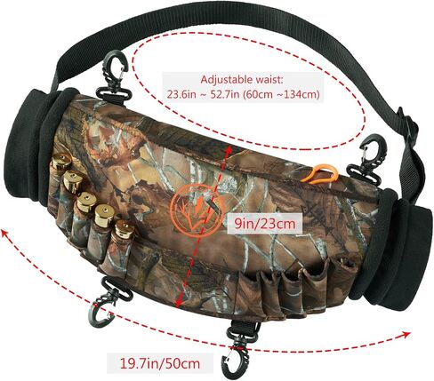 Bassdash Camo Hunting Muff Insulated Fleece Lined Hand Warmer Outdoor Windproof Water Resistant in Saudi Arabia