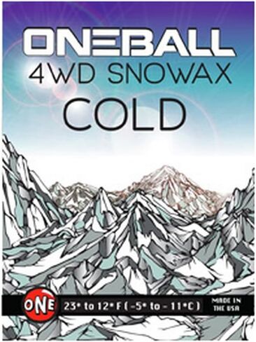 شمع سنواكس للتزلج على الجليد من ون بول 4WD - بارد - 60 جم in Kuwait