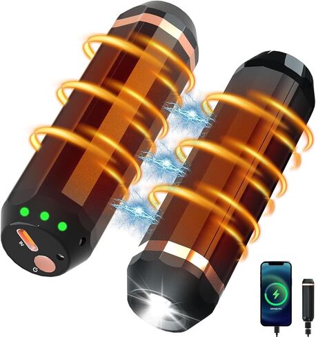 3 في 1 أجهزة تدفئة اليد قابلة لإعادة الشحن، 2 حزمة من أجهزة تدفئة الأيدي القابلة لإعادة الشحن، أجهزة تدفئة الأيدي الساخنة مع مصباح يدوي وبنك طاقة، سخانات يد كهربائية بقدرة 10000 مللي أمبير في الساعة قابلة لإعادة الشحن تعمل بالبطارية المحمولة in Kuwait