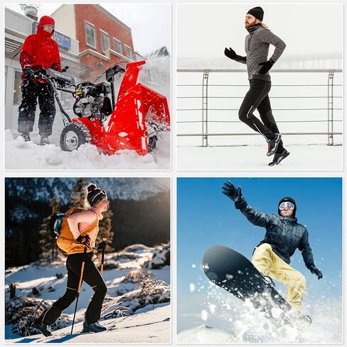 قبعة شتوية محبوكة ووشاح وقفازات فضفاضة قبعة صغيرة على شكل جمجمة قفازات لشاشات اللمس للنساء in Kuwait