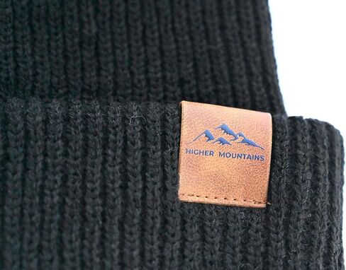 Higher Mountains Radiation Protection EMF Hat Beanie Black 5G 4G Slouchie Cap in Saudi Arabia