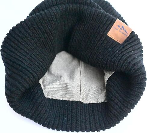 Higher Mountains Radiation Protection EMF Hat Beanie Black 5G 4G Slouchie Cap in Saudi Arabia
