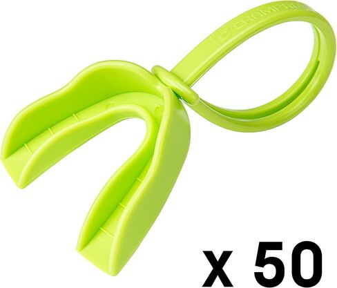 Champro Mouthguard with Strap, 50 Pack, Ideal for Football, Lacrosse, and More. in Kuwait