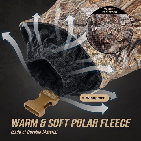 كيميموتو جهاز تدفئة اليد مع صوف وجيوب وحزام، حقيبة خصر للصيد والتخييم والعمل الخارجي والمشي لمسافات طويلة وكرة القدم وأنشطة الجولف in Kuwait