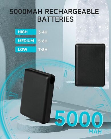 ALLJOY Heated Gloves for Men Women 5000mAh Rechargeable Batteries 3 Heating Levels Touchscreen Electric Gloves Waterproof Windproof Heated Winter Gloves for Motorcycle Ski in Kuwait