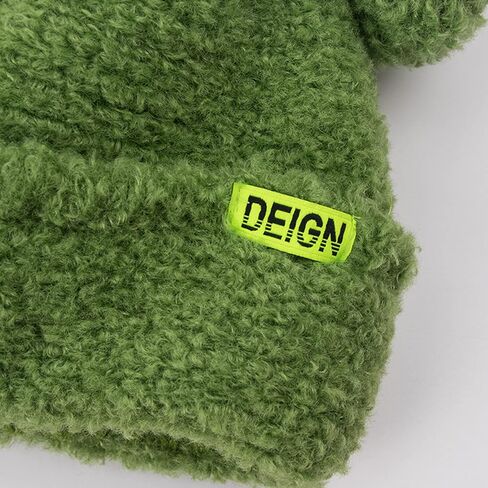 BOLLEY JOSS Womens Winter Beanies Cute Woollike Knitted Frog Hat Women Lady Girl Crochet Sheep Christmas Hats in Kuwait