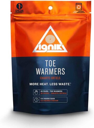 Ignik 8-Hour Compostable Toe Warmers with Resealable AirBarrier Pouch in Kuwait
