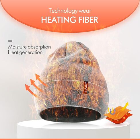 قبعة Zowya محبوكة قابلة للعكس للرجال والنساء، سميكة مخططة على الوجهين، قبعة يمكن ارتداؤها، ناعمة ودافئة للجنسين، قبعة واحدة in Kuwait