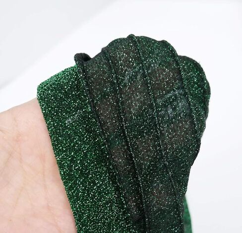 Pleated Glitter Turban for Women Stretchy Hat Beanie Headwrap Twist Elastic Slip on Cap Headwear Accessories in Kuwait