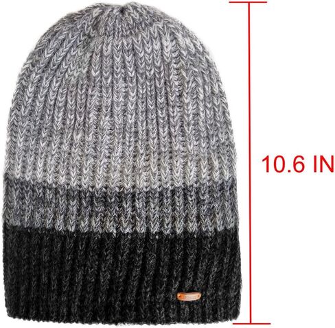 قبعة تزلج على شكل جمجمة شتوية فريدة من نوعها من LETHMIK، قبعة تزلج منسوجة ومتماسكة للرجال والنساء in Kuwait