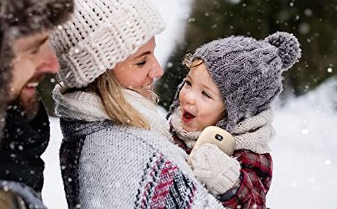 جهاز تدفئة اليد JISULIFE، بنك طاقة كهربائي 2 في 1 لتدفئة اليد بقدرة 5300 مللي أمبير في الساعة، جهاز تدفئة جيب من النوع C قابل لإعادة الشحن مع شاشة LED، رائع للرياضات الخارجية والصيد والجولف والتخييم وهدايا دافئة للنساء والرجال in Kuwait