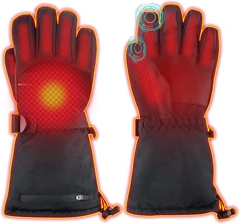 دبليو اي ام تي اتش يو اس قفازات تدفئة كهربائية للرجال والنساء تعمل باللمس مقاومة للماء لتدفئة اليدين قفازات الشتاء لجميع انواع الانشطة الخارجية in Kuwait