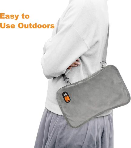 تدفئة اليد، قفازات تدفئة كهربائية سريعة الشحن بقدرة 10000 مللي أمبير في الساعة، بنك طاقة محمول، حقيبة تدفئة يدوية من الجرافين، 5 مستويات ومنطقتين للتدفئة للنساء والرجال والأطفال والتخييم في الهواء الطلق وهدايا عيد الميلاد in Kuwait